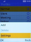 Select Settings.