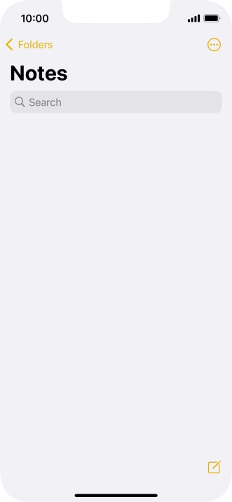 Slide your finger upwards starting from the bottom of the screen to return to the home screen.
