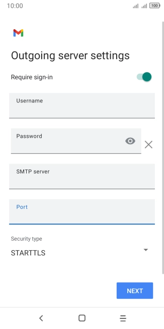 Press the drop down list below Press the drop down list below