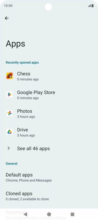 Press See all apps. Press See all apps.