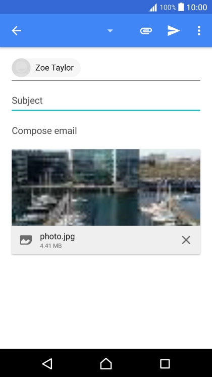 Press Subject and key in the required subject.