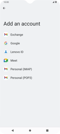 Press Google.