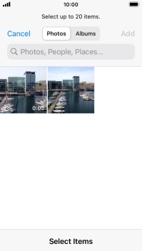 Press the required picture. Press the required picture.