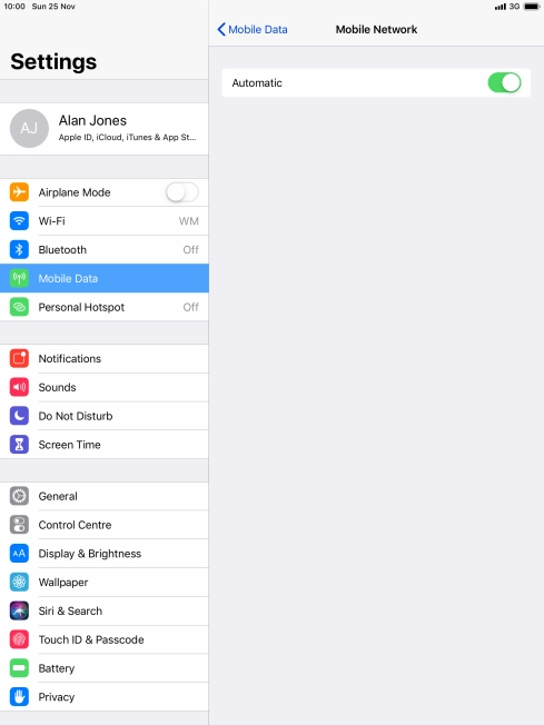 Press the indicator next to Press the indicator next to