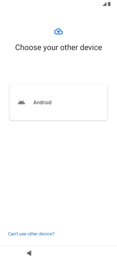 Press Android.