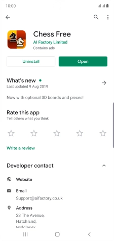 Press Uninstall.