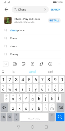 Key in the name or subject of the required app and press the search icon. Key in the name or subject of the required app and press the search icon.