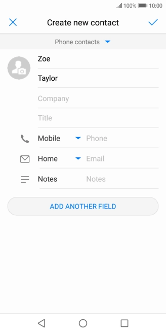 Press Phone and key in the phone number. Press Phone and key in the phone number.