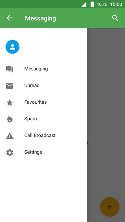 Press Settings.