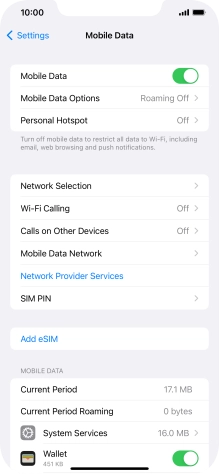 The total data usage is displayed next to Current Period.