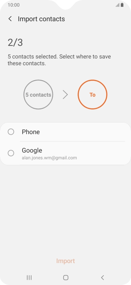 Press Phone.