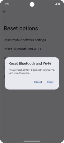 Press Reset.