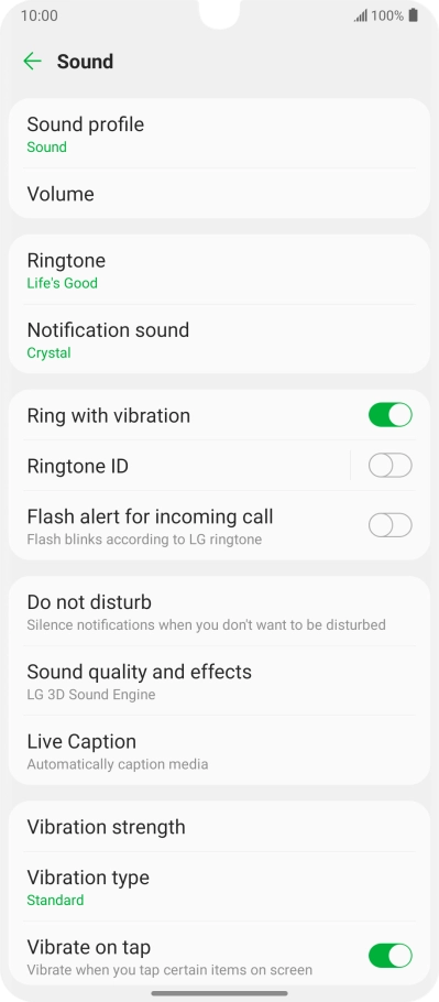 Press Ringtone.
