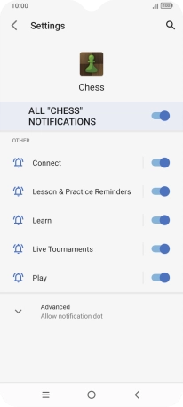 Press the upper indicator to turn the function on or off. Press the upper indicator to turn the function on or off.