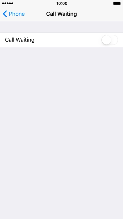 Press the indicator to turn the function on or off.