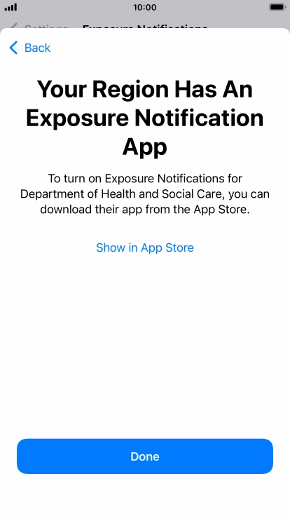 Press Show in App Store and follow the instructions on the screen to download and install the app. Press Show in App Store and follow the instructions on the screen to download and install the app.