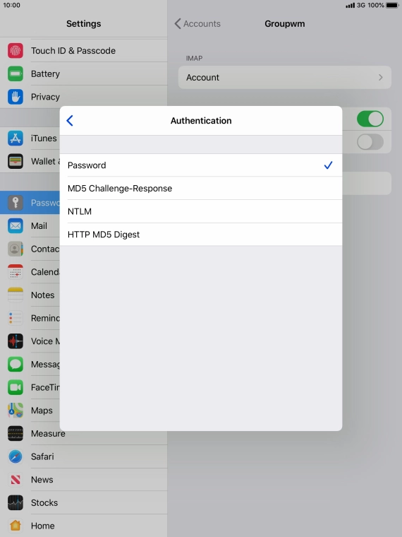 Press Password. Press Password.