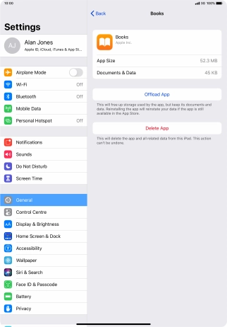Press Offload App. Press Offload App.