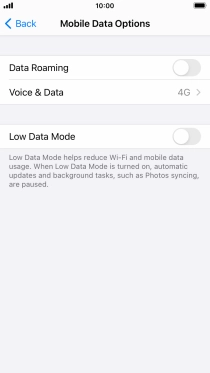 Press Voice & Data.