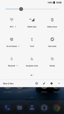 Press the sound mode icon to turn the function on or off.