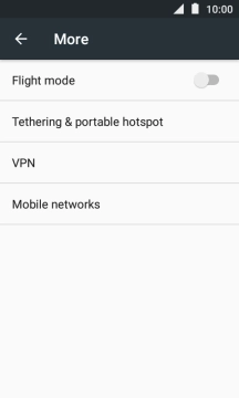 Press Mobile networks.