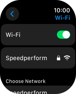 Press the Digital Crown several times to return to standby mode.