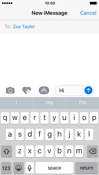 Press the sticker icon and follow the instructions on the screen to add a sticker to your iMessage. Press the sticker icon and follow the instructions on the screen to add a sticker to your iMessage.