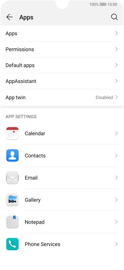 Press Apps.