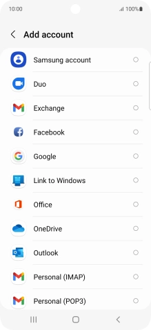 Press Google.