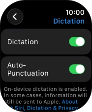 Press the Digital Crown several times to return to standby mode.