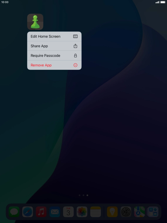 Press Require Passcode. Press Require Passcode.