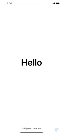 Slide your finger upwards starting from the bottom of the screen. Slide your finger upwards starting from the bottom of the screen.