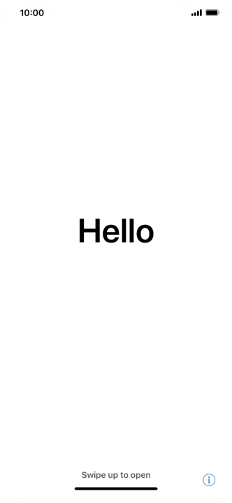 Slide your finger upwards starting from the bottom of the screen. Slide your finger upwards starting from the bottom of the screen.