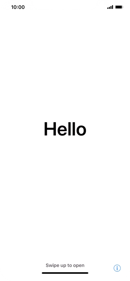 Slide your finger upwards starting from the bottom of the screen. Slide your finger upwards starting from the bottom of the screen.