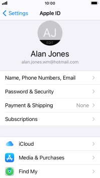 Press the Home key to return to the home screen. Press the Home key to return to the home screen.