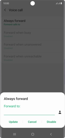 Press Disable.