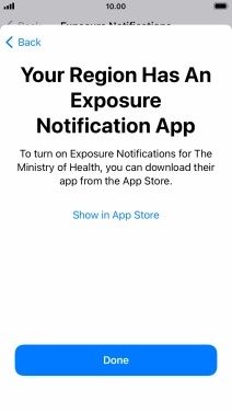 Press Show in App Store and follow the instructions on the screen to download and install the app.