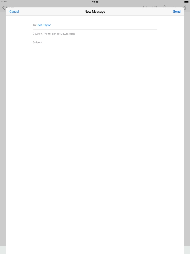 Press Subject and key in the required subject. Press Subject and key in the required subject.