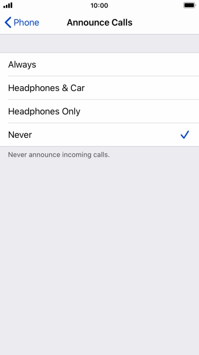 Press Always to turn on the function when silent mode is turned off.