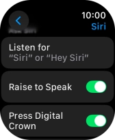 Press Listen for.