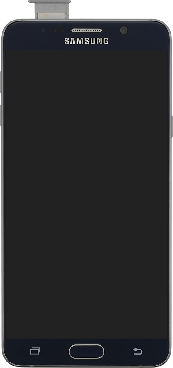 Remove the SIM holder from your phone.