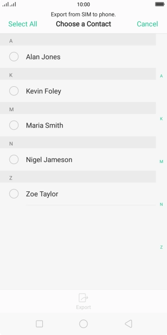 Press Select All.