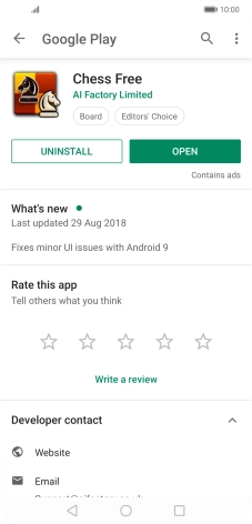 Press the Home key to return to the home screen. Press the Home key to return to the home screen.