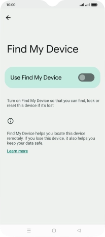 Press the indicator next to Press the indicator next to