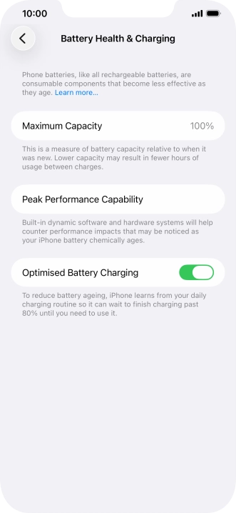 Press the indicator next to Press the indicator next to