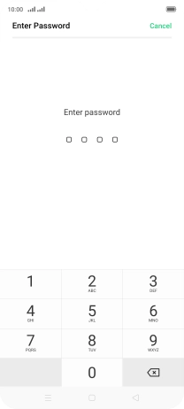 Key in your barring password. The default barring password is 0000. Key in your barring password. The default barring password is 0000.