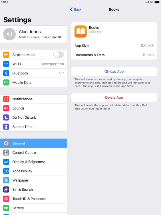 Press Offload App. Press Offload App.