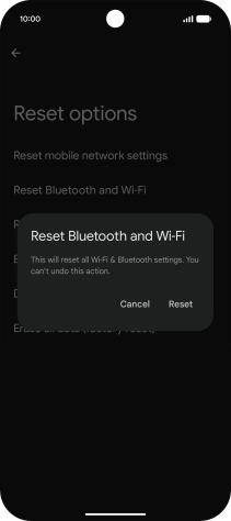 Press Reset.