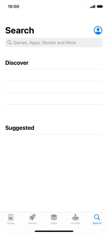 Press the search field and key in the name or subject of the required app. Press the search field and key in the name or subject of the required app.