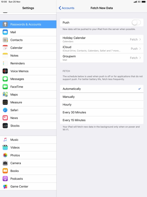 If you turn off the function, press the required setting. If you turn off the function, press the required setting.